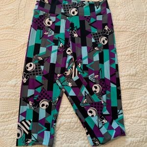 LulaRoe Jack Skellington Leggings OS